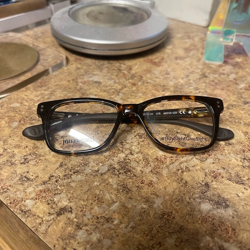 Jonas Paul Edward/Elise Tortoise Shell Glasses